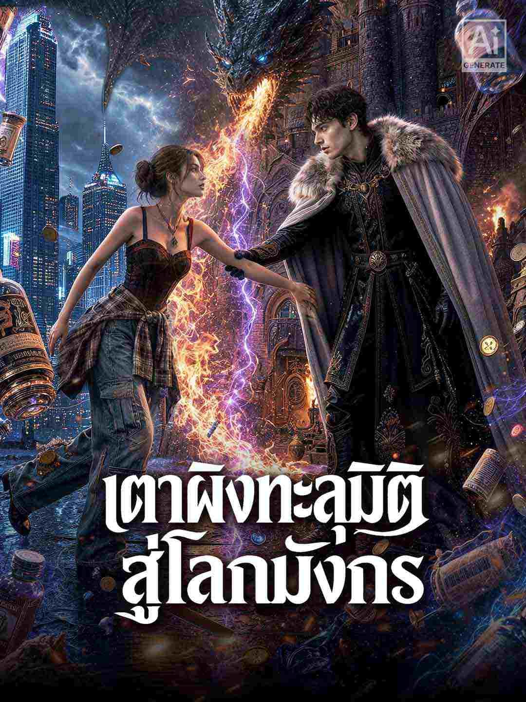 เตาผิงทะลุมิติสู่โลกมังกร